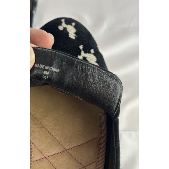 Isaac Mizrahi NEW YORK isZAREK DOCKS" Women's Slip on SHOES SIZE 7M BLACK FABRIC - Picture 5 of 6